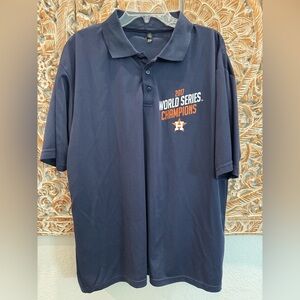Dunbrooke Premium Apparel Houston Astros 2017 World Series Champions Polo Shirt